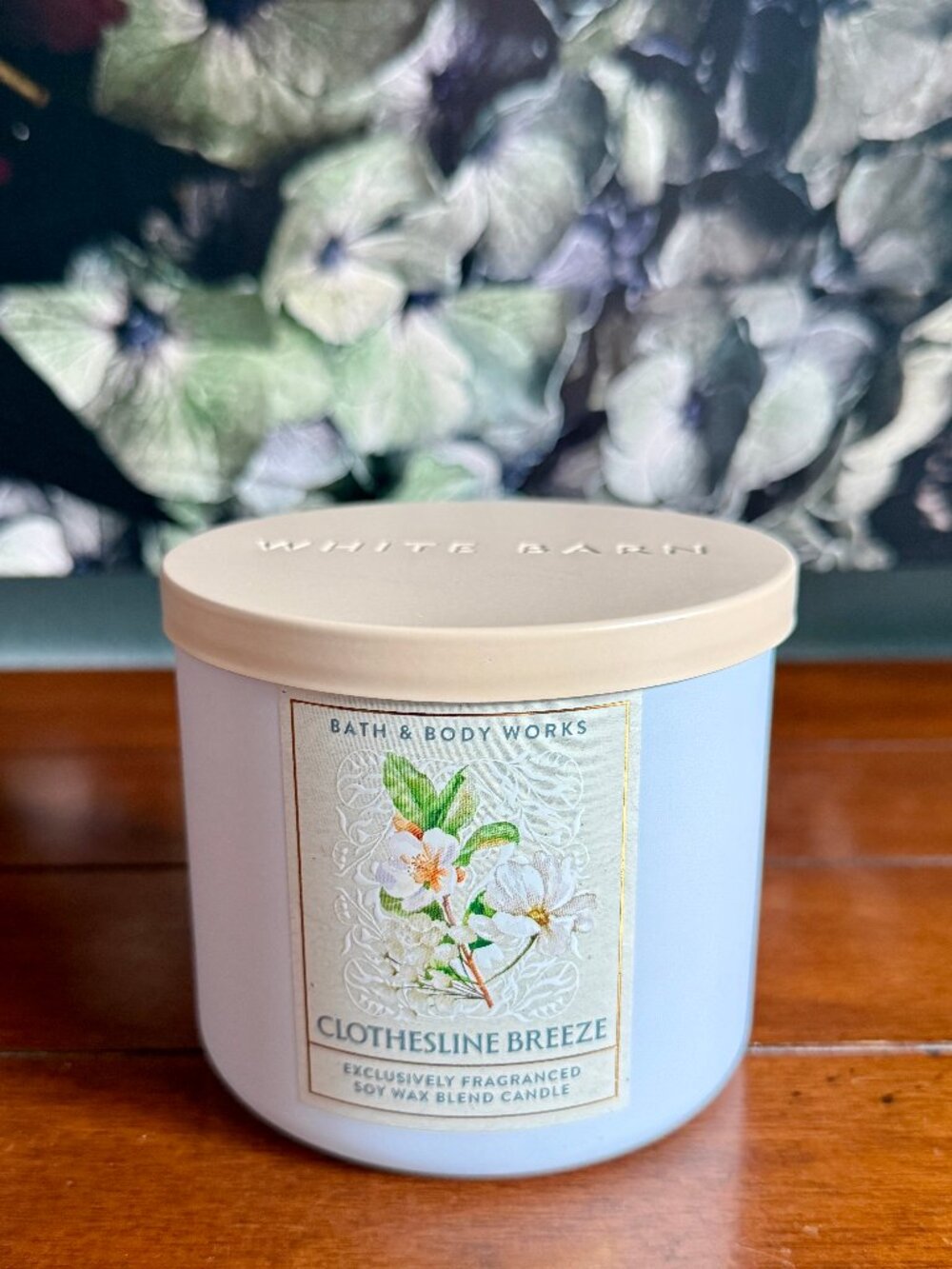 NEW CLOTHESLINE BREEZE 3-Wick Candle Bath & Body Works